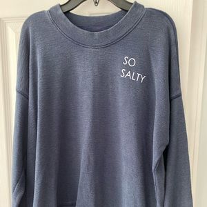 Crew neck sweatshirt